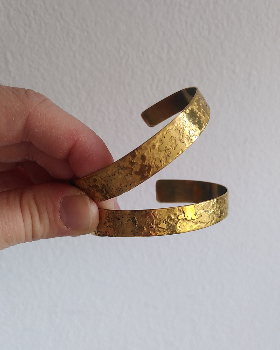 Brass bracelets