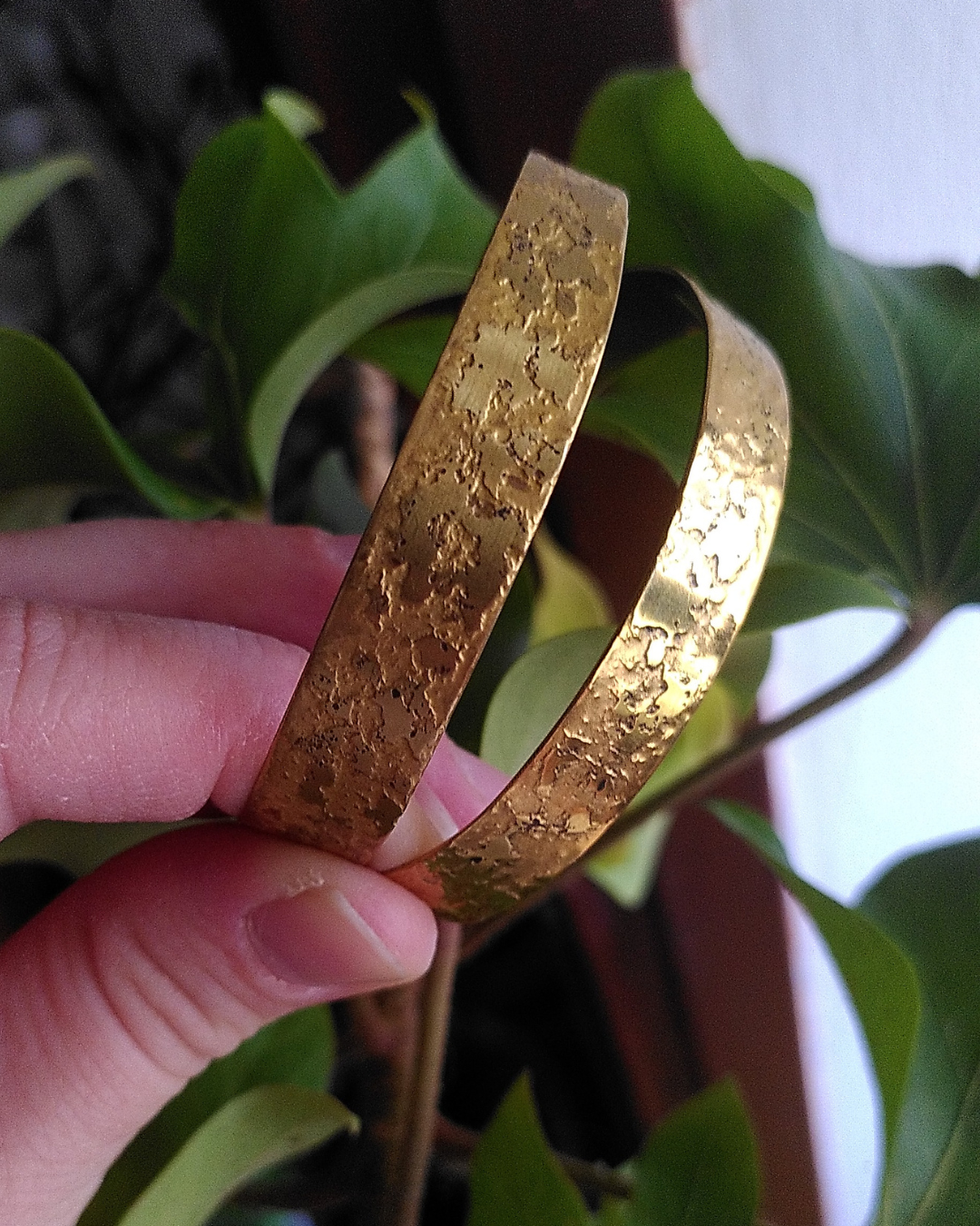 Brass bracelets