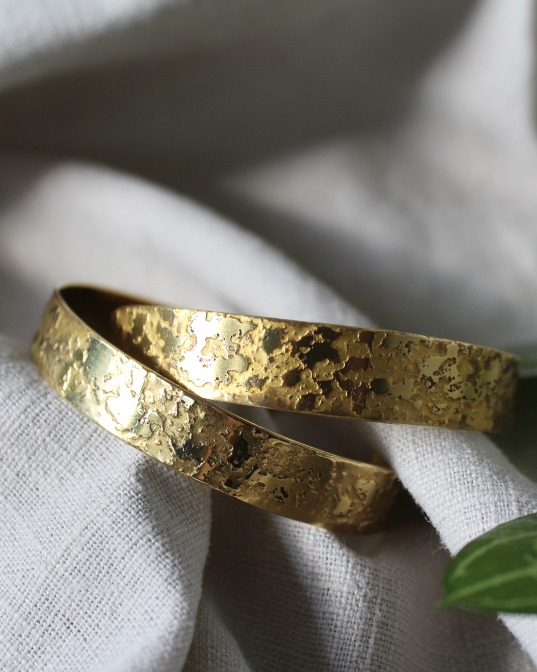 Brass bracelets