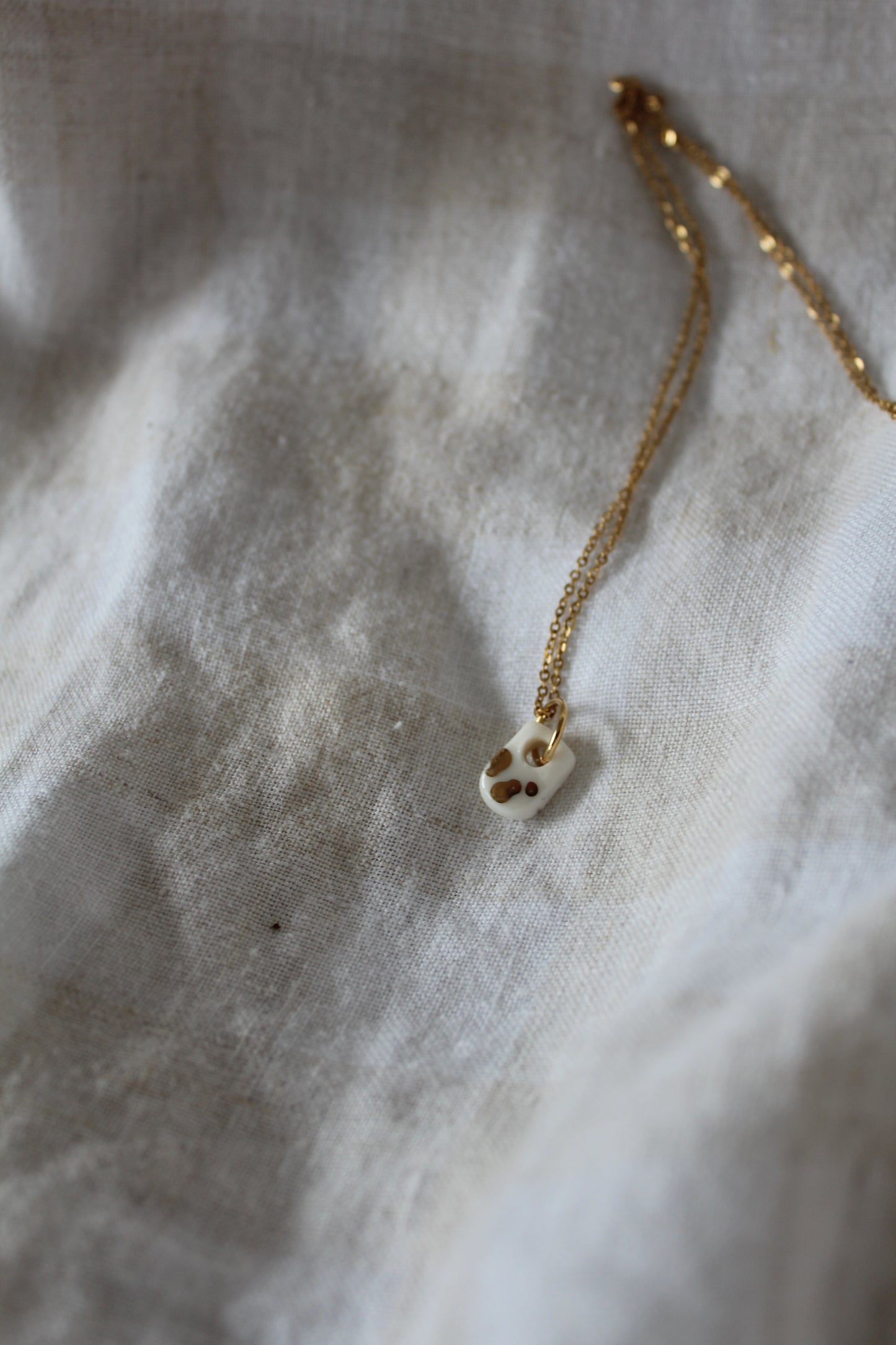 Porcelain Pendant Necklace